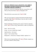 ISTM 210 - PHINNEY EXAM 1 QUESTIONS AND CORRECT  DETAILED ANSWERS WITH RATIONALES &lpar;VERIFIED  ANSWERS&rpar; ALREADY GRADED A&plus;