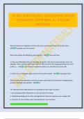 SCMT 3643 EXAM 1 QUESTIONS WITH VERIFIED ANSWERS&period; A&plus; GRADE 2025&sol;2026&period;