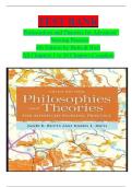 Test Bank &ndash; Philosophies and Theories for Advanced Nursing Practice&comma; 4th Edition by Janie B&period; Butts & Karen L&period; Rich &vert; Complete Chapters &vert; Latest Update 2025