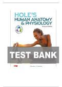Test Bank for Hole&rsquo;s Human Anatomy and Physiology&comma; 16th Edition&comma; Charles Welsh&comma; Cynthia Prentice-Craver All Chapters Covered ISBN&colon;9781264262885 Newest Edition 2025 Instant Pdf Download