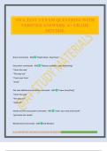 SWA TEST 2 EXAM QUESTIONS WITH VERIFIED ANSWERS&period; A&plus; GRADE 2025&sol;2026&period;