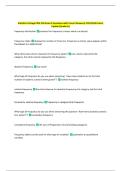 BUNDLE-&colon;&colon;CNSL 503 EXAMS WITH CORRECT ANSWERS 