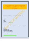 TURF 435 EXAM 2 QUESTIONS WITH VERIFIED ANSWERS&period; A&plus; GRADE 2025&sol;2026&period;