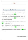 Journeyman Test Questions and Answers 