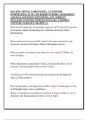 NSG 4330 - SPINAL CORD INJURY&comma; AUTONOMIC  DYSREFLEXIA&comma; GUILLAIN BARRE NURSING ASSESSMENT  AND MANAGEMNENT QUESTIONS AND CORRECT  DETAILED ANSWERS WITH RATIONALES &lpar;VERIFIED  ANSWERS&rpar; ALREADY GRADED A&plus; 