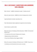 REL C 225 EXAM 1 QUESTIONS AND ANSWERS 100&percnt; SOLVED 