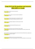 GEOG 1113 &ndash; Lab 04 Questions and Answers &lpar;Verified Latest 2024&sol;2025 A&plus; Grade&rpar;