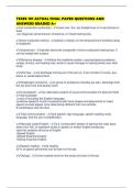 TEXES 181 ACTUAL FINAL PAPER QUESTIONS AND ANSWERS GRADED A&plus;