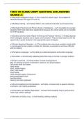 TEXES 181 EXAMS SCRIPT QUESTIONS AND ANSWERS GRADED A&plus;