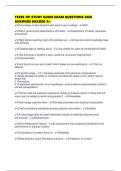 TEXES 181 STUDY GUIDE EXAM QUESTIONS AND ANSWERS GRADED A&plus;