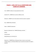 EXAM 2 - LEGL 225 Towson QUESTIONS AND COMPLETE ANSWERS 