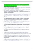 UAMS HEMATOLOGY CORE EXAM MANUAL QUESTIONS AND ANSWERS GRADED A&plus;