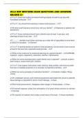 UCLA BDP MIDTERM EXAM QUESTIONS AND ANSWERS GRADED A&plus;