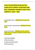HCAD 760 MIDTERM EXAM &lpar;ACTUAL EXAM&rpar; WITH CORRECT QUESTIONS AND WELL ANSWERED ANSWERS LATEST WELL GRADED A&plus; 2025 &ndash; 2026