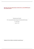 WGU C921 Task 3 Case Study Analysis and Intervention &vert; Latest 2025&sol;2026 Update with complete solutions&period;