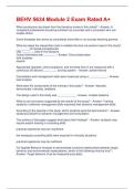 BEHV 5634 Module 2 Exam Rated A&plus;