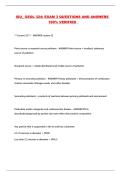 ISU&lowbar; GEOL 324&colon; EXAM 3 QUESTIONS AND ANSWERS 100&percnt; VERIFIED 