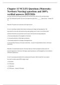 Chapter 12 NCLEX Questions&period;pdf