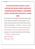 Evolve Med Surg HESI Exam&colon; 125 Real Practice Questions & Answers