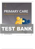 Test Bank for Primary Care&colon; Interprofessional Collaborative Practice 7th Edition &lpar;Terry Mahan Buttaro&comma; 2024&rpar;&comma; Chapter 1-228 &vert; Complete Guide A&plus;