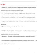 Bio 1500 Questions and Answers &lpar;100 &percnt;Score&rpar; Latest Updated 2026 Answers