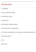 BIO 1500- Exam 4 Questions and Answers &lpar;100 &percnt;Score&rpar; Latest Updated 2026  Answers