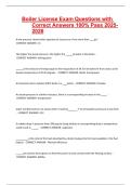 Boiler License Exam Questions with Correct Answers 100&percnt; Pass 2025-2026