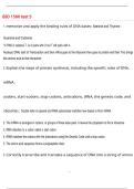 BIO 1500 test 5 Questions and Answers &lpar;100 &percnt;Score&rpar; Latest Updated 2026  Answers