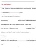 BIO 1500&colon; chapter 18 Questions and Answers &lpar;100 &percnt;Score&rpar; Latest Updated  2026 Answers