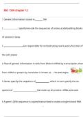 BIO 1500 chapter 12 Questions and Answers &lpar;100 &percnt;Score&rpar; Latest Updated  2026 Answers