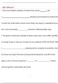 BIO 1500 unit 7 Questions and Answers &lpar;100 &percnt;Score&rpar; Latest Updated 2026  Answers