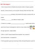 BIO 1500 chapter 6 Questions and Answers &lpar;100 &percnt;Score&rpar; Latest  Updated 2026 Answers