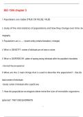 BIO 1500 chapter 3 Questions and Answers &lpar;100 &percnt;Score&rpar; Latest  Updated 2026 Answers