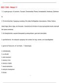 BIO 1500 - Week 11 Questions and Answers &lpar;100 &percnt;Score&rpar; Latest Updated 2026  Answers