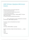 HORT 203 Exam 2 Questions With Correct Answers&period;
