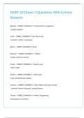 HORT 203 Exam 3 Questions With Correct Answers&period;