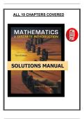 Mathematics&colon; A Discrete Introduction &lpar;3rd Edition&rpar; &ndash; Solutions Manual by Scheinerman &ndash; PDF