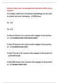 Missouri State Law Cosmetology Exam Questions AND Correct Answers