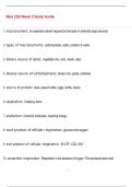 Bios 256 Week 3 Study Guide Questions and Answers &lpar;100 &percnt;Score&rpar; Latest Updated 2026