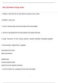 Bios 256 Week 4 Study Guide Questions and Answers &lpar;100 &percnt;Score&rpar; Latest  Updated 2026