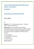 Clinical Pathophysiology Test Bank &lpar;3rd Ed &vert; Berkowitz&rpar; &mdash; NCLEX & HESI Pathophysiology Review with Verified Rationales for Nursing