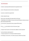 Bsc 1005 sickle cell pt 2 Questions and Answers &lpar;100 &percnt;Score&rpar; Latest Updated  2026