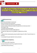 NR 605 Final Exam &vert; Psychiatric-Mental Health Across the Lifespan I &vert; Weeks 5&ndash;8 &vert; Chamberlain &vert; Verified Questions & Answers &vert; 2025&ndash;2026 &vert; 100&percnt; Pass Guarantee PDF