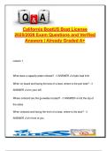 California BoatUS License Exam &ndash; 2025&sol;2026 &ndash; 100&plus; Verified Questions on PFDs&comma; Safety&comma; Navigation & State Laws