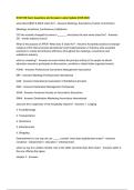 RHM 185 Exam Questions and Answers Latest Update 2025-2026