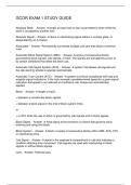 GCOR EXAM 1 STUDY GUIDE
