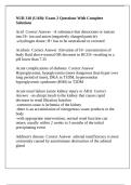 NUR 318 &lpar;UAB&rpar;&colon; Exam 2 Questions With Complete Solutions