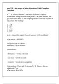 nur 318 &equals; the stages of labor Questions With Complete Solutions