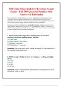 NM GS24 Structural Steel Erection Actual Exam &ndash; Full 300-Question Practice with Answers & Rationales