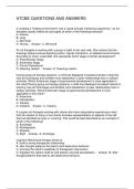 ATCBE QUESTIONS AND ANSWERS